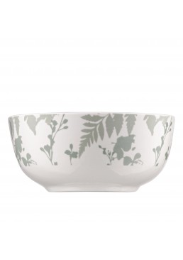 Салатник Ardesto Capri AR0414CWB бело-зеленый 510 мл, 13.8 см