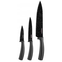 Набір ножів ARDESTO Black Mars AR2103BB, 3 предмети