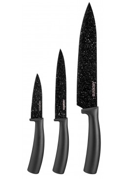Набор ножей ARDESTO Black Mars AR2103BB, 3 предмета