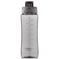 Бутылка для воды ARDESTO Purity пластик, серый AR2280PG, 800мл
