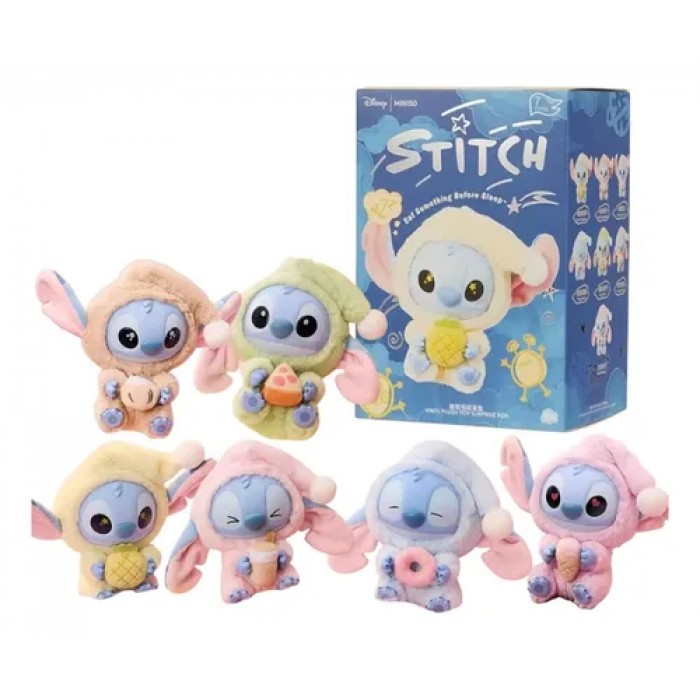 М'яка іграшка-сюрприз MINISO Stitch плюшевий брелок на сумку, 15 см (349094) - 