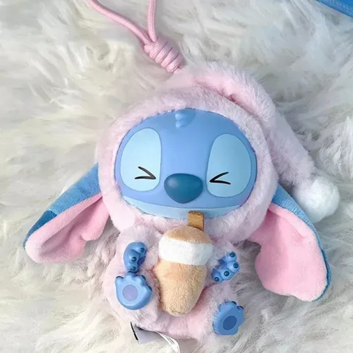 М'яка іграшка-сюрприз MINISO Stitch плюшевий брелок на сумку, 15 см (349094) - 