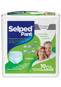 Подгузники-трусики для взрослых Selped Pant L, 10 шт (110-150 см)