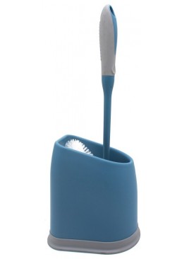 Ершик для унитаза Eco Fabric сине-серый EF-1217B, 1 шт