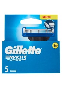 Змінні касети Gillette Mach 3 Turbo, 5 шт