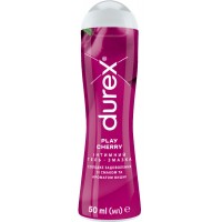 Интимный гель-смазка Durex Play Cherry со вкусом и ароматом вишни (лубрикант), 50 мл