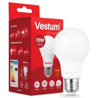 Лампочка Vestum A60 12W 3000K 220V E27 (1-VS-1104) 
