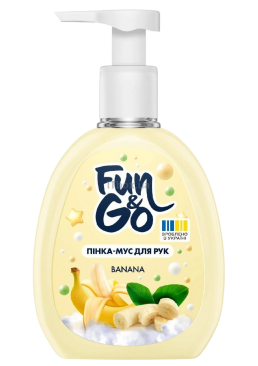 Мыло-пенка Fun&Go Banana, 300 мл