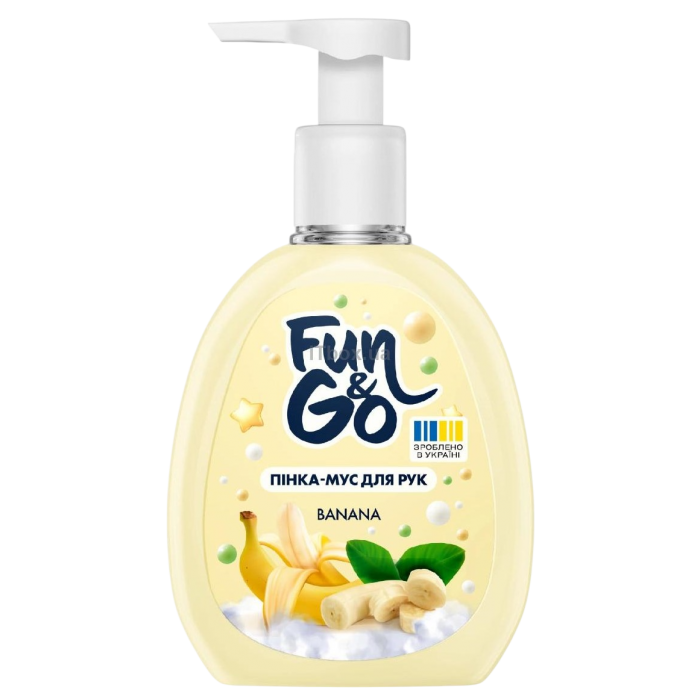 Мило-пінка Fun&Go Banana, 300 мл (701802) - 