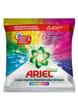 Порошок пятновыводитель Ariel Color Diamond Bright для цветных тканей, 150 г