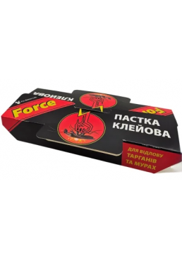 Ловушка клеевая Force для отлова тараканов и муравьев 