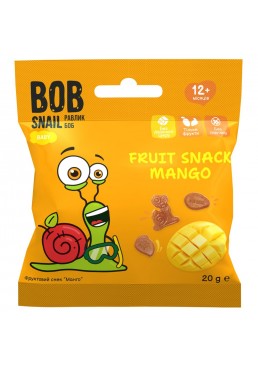  Снеки Bob Snail манго, 20 г (з 12 місяців)
