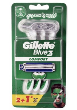 Станки для бритья одноразовые Gillette «Blue 3 Comfort», 3 шт