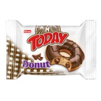 Пончик бисквитный шоколадный Elvan TODAY DONUT COCOA, 50 г