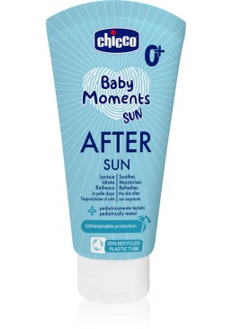   Детское молочко после загара Chicco Baby Moments After Sun, 150 мл