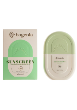 Сонцезахисний крем Sunscreeen Face Cream SPF50+ТМ Bogenia BG441 №001, 50 мл