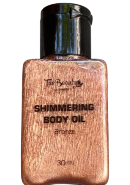  Масло для тела мерцающее Bronze Top Beauty, 30 мл