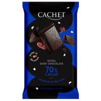 Шоколад чорний Cachet Extra Dark Chocolate 300 г