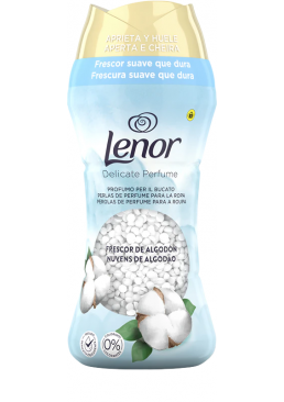 Кондиционер для белья в гранулах Lenor Delicate Perfume «Свежесть хлопка», 195 г