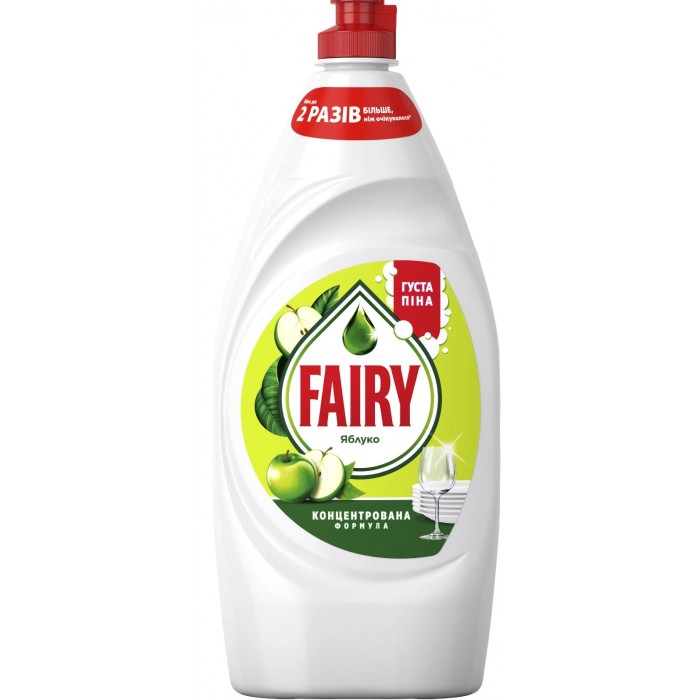 Гель для миття посуду Fairy Яблуко, 900 мл  (111713) -  Гель для миття посуду Fairy Яблуко, 900 мл  (111713) -