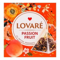 Фруктовый чай Lovare Passion Fruit, 15 пирамидок