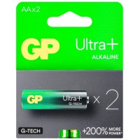 Щелочные батарейки GP Ultra Plus Alkaline AA 1.5V 15AUP-U4 LR6, 2 шт