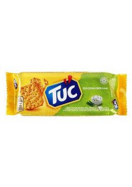 Крекер соленый Tuc со вкусом  Сметана и Лук, 100 г