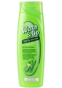 Шампунь Wash&Go для сухих волос с экстрактом алоэ вера, 200 мл 