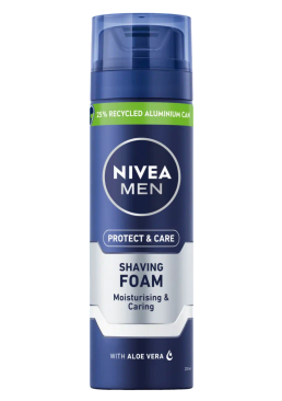 Пена для бритья Nivea Men Protect & Care, 200 мл