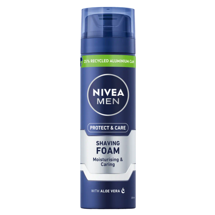 Пена для бритья Nivea Men Protect & Care, 200 мл - 
