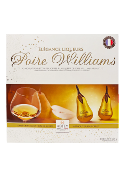 Конфеты Abtey Poire William Elegance Liqueur Chocolate бренди с грушей, 220 г