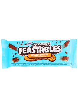 Молочный шоколад MrBeast Feastables с арахисом, 60 г