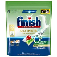 Таблетки для посудомоечных машин Finish Ultimate 0%, 100 шт