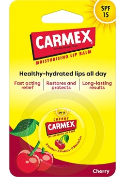 Бальзам для губ у баночці Carmex зі смаком вишні, 7.5 г