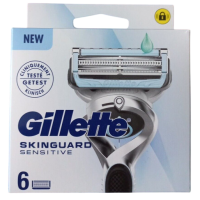 Касети для бритви Gillette Skinguard Sensitive, 6 шт