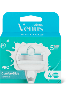 Сменные картриджи Gillette Venus ComfortGlide Sensitive, 4 шт