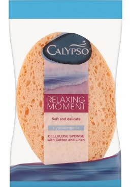 Натуральная целлюлозная мочалка Calypso Relaxing Moment