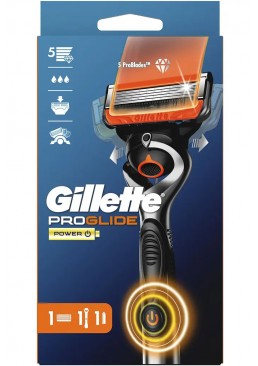 Станок для бритья Gillette Fusion ProGlide Power + 1 сменная кассета