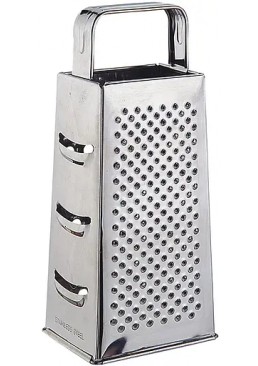 Тертка Gusto GT-GR-1002 Metal четырехсторонняя, 20 см