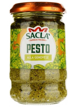 Соус Sacla Песто с базиликом, 190 г