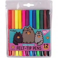 Фломастери Yes Pusheen friends, 12 шт