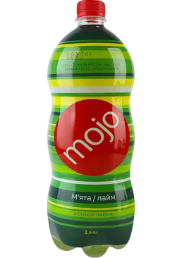 Напиток сокосодержащий Mojo Мята-Лайм безалкогольный сильногазированный, 1 л
