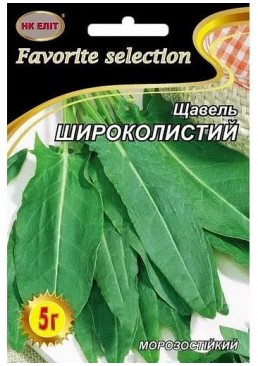 Семена НК Элит Щавель Широколистный, 5 г 