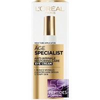 Крем проти зморщок навколо очей L'Oreal Paris Вік експерт 55+ Ліфтинг-догляд, 15 мл