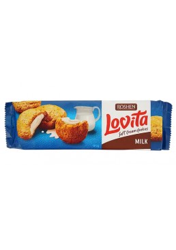 Печенье Roshen Lovita Soft Cream Cookies с молоком, 127 г