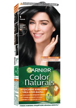 Краска для волос Garnier Color Naturals 1 Черный, 110 мл