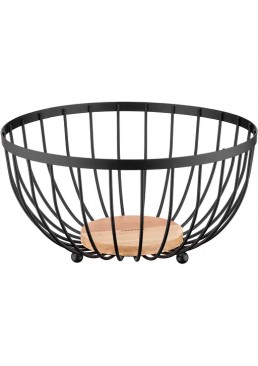 Корзина Ardesto Midori AR0904B, 25x25x13 см (черная) 