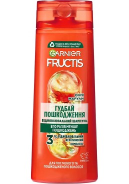 Восстанавливающий шампунь Garnier Fructis Гудбай Повреждения для секущихся и поврежденных волос, 400 мл