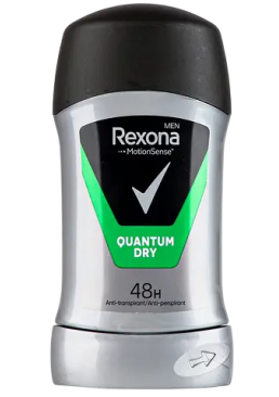 Чоловічий антиперспірант Rexona Quantum Dry, 50 мл