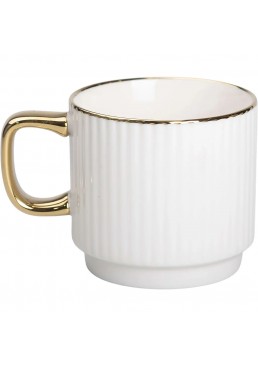 Чашка керамическая Liling Rongxiang Ceramic, 300 мл (белая)